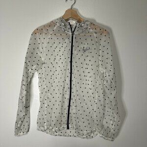Nike Women's Running Cyclone Vapor Translucent Jacket Sz S